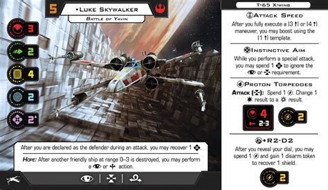 Luke Skywalker (Battle Of Yavin) | X-Wing Miniatures: Second Edition ...