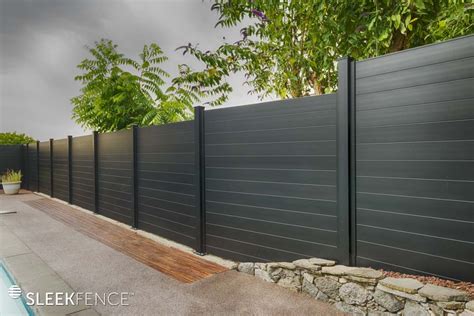 Aluminum Privacy Fence Panel - Sleek & Modern Aluminum Fencing and ...