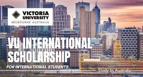 Victoria University (VU) International Scholarship, Australia 2023/2024 ...