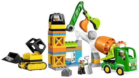 10990 LEGO® DUPLO® Construction site with construction vehicles ...