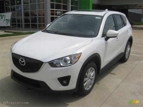 2013 Crystal White Pearl Mica Mazda CX-5 Touring #63871449 Photo #5 ...