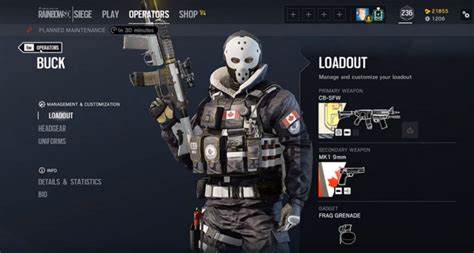 Best Rainbow Six Siege Operator In Price Reduction - Buck Guide, Buck ...