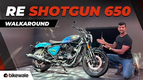 Royal Enfield Shotgun 650 Walkaround | Exhaust Sound, Launch Date ...