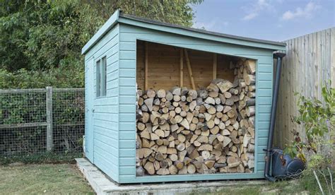 These 10 Wood Shed Ideas Will Keep Your Wood Dry All Winter