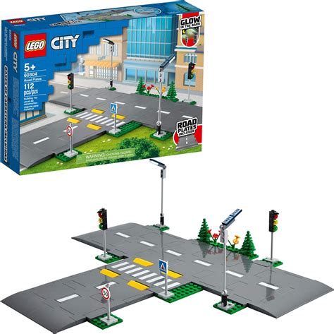 Amazon.com: LEGO City Road Plates 60304 Building Kit; Cool Building Toy ...