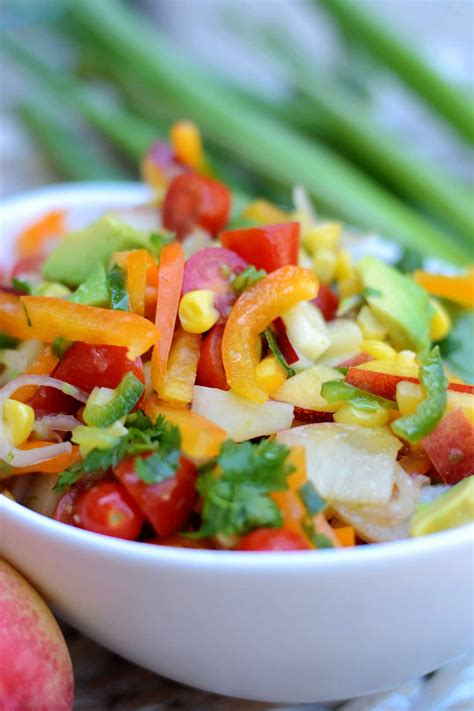 Marinated Summer Vegetable Salad | Good in the Simple