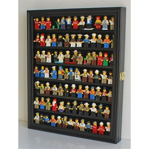 Lego Minifigures Display Case Wall Thimble Cabinet Shadow Box, solid ...