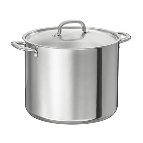 IKEA 365+ pot with lid, stainless steel, 16 qt - IKEA