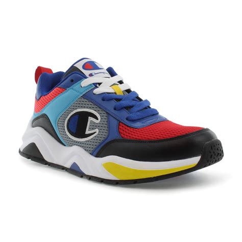 Champion 93 Eighteen Black Color Block Shoes – Beyond Hype | Premier ...