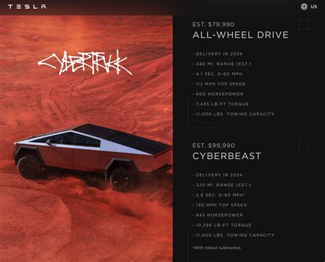 Cybertruck Specs and Price : r/teslainvestorsclub