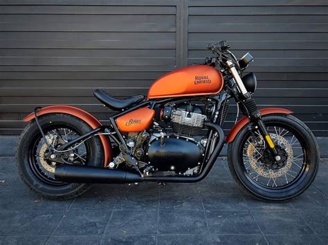 This Royal Enfield Interceptor 650 Has Been Transformed Into A Bobber