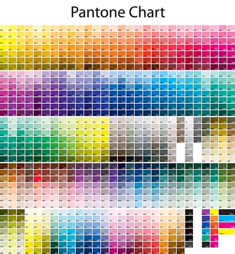 Pantone Color Chart Printable Riset | Images and Photos finder