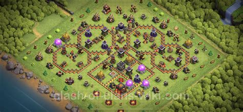 Trophy (Defense) Base TH10 with Link - Clash of Clans 2023 - Town Hall ...