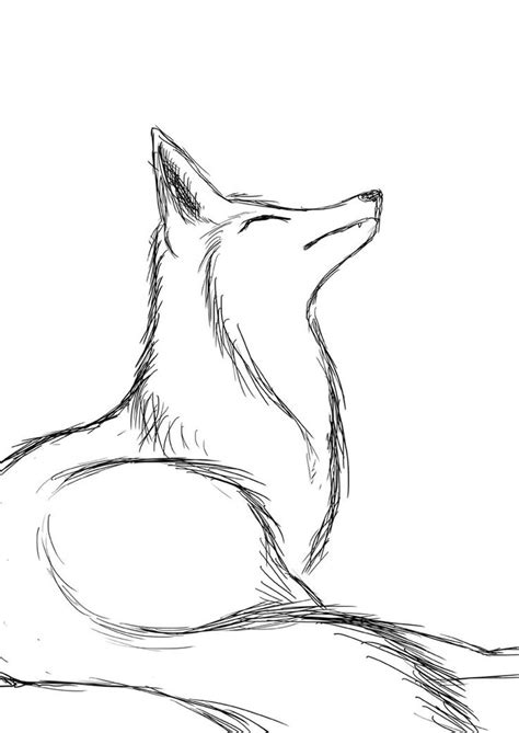 Practicing: Fox sketch by FireRai on deviantART | Fox sketch, Fox ...