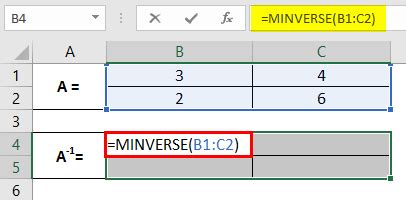 Inverse Matrix in Excel | How to Create Inverse Matrix in Excel?