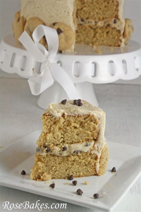 Chocolate Chip Cookie Dough Cake