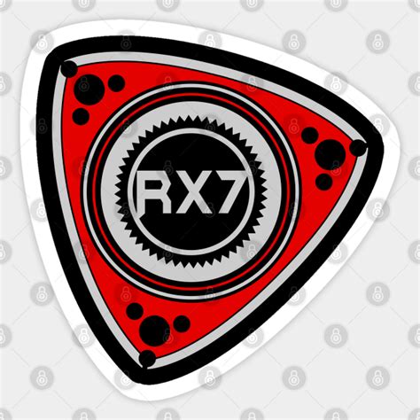 RX7 Rotary Engine - Mazda Rx7 - Sticker | TeePublic