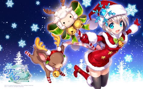 Anime Christmas Wallpaper HD - WallpaperSafari