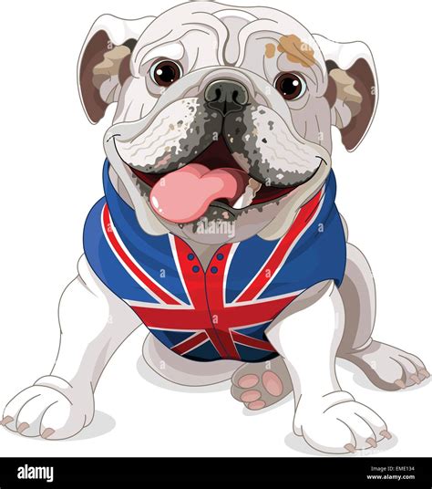 English Bulldog Cartoon Images - Half Revolutions