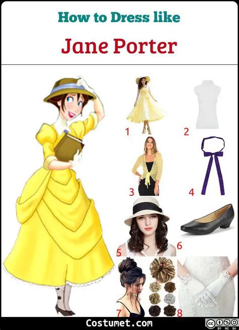 Jane Porter Dress, Tarzan Costume – EasyCosplayCostumes | lupon.gov.ph