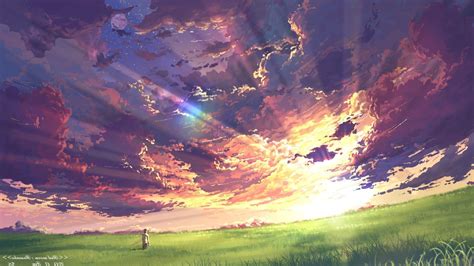 Anime Sunset 1920x1080 Wallpapers - Wallpaper Cave