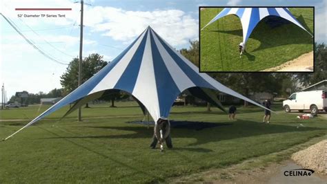 52' Diameter TP Series Tent - Installation Procedure - YouTube