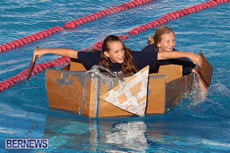 Student Cardboard Boat Challenge On Nov 16 - Bernews