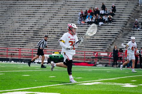 No. 4 Maryland men’s lacrosse wins defensive battle with No. 12 Loyola ...