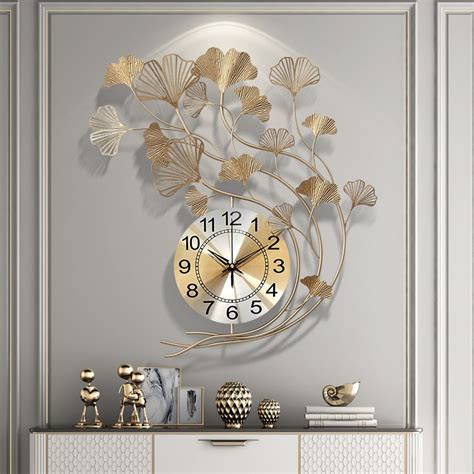 Decorative Wrought Iron Wall Clock – Glam and Cozy