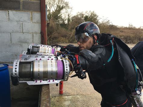 A UK entrepreneur takes flight by attaching miniature jet engines to ...