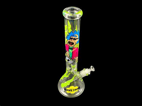 Glow Rick and Morty Bong | cheefkit.com