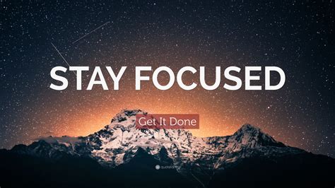 Focus Motivational Quotes Desktop Wallpaper