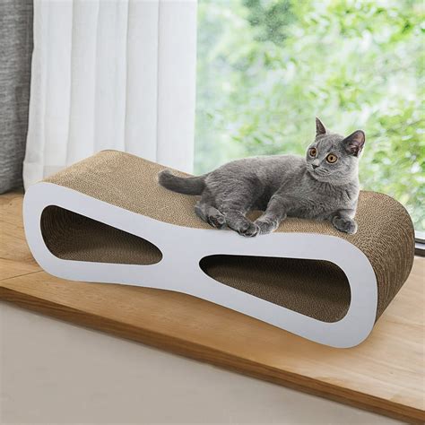 Coziwow Cat Scratching Pad Post Cardboard,Jumbo Cardboard Scratch Cat ...