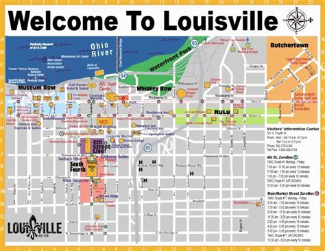 Map of Louisville KY