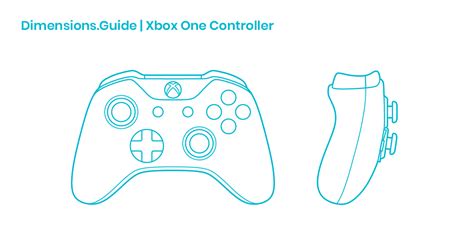 Xbox Controller Drawing Outline