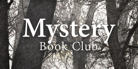 Mystery Book Club | Lawrence Public Library