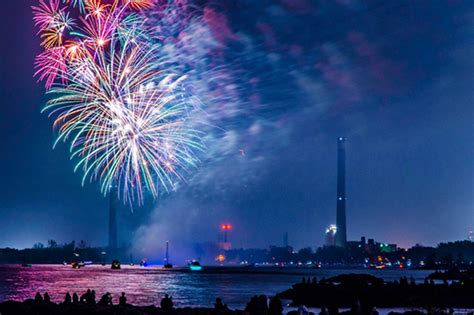 Victoria Day fireworks in Toronto 2016