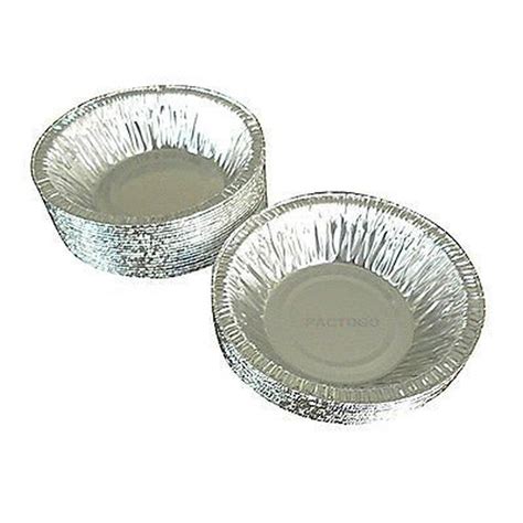 Durable Packaging 4 7/8" Foil Tart Pan 1 1/4" Deep 50/Pk - Disposable ...