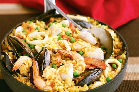 seafood paella ingredients