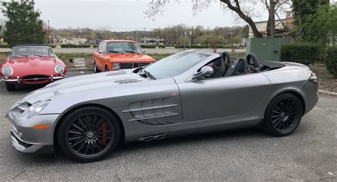 2.7k-Mile Mercedes SLR McLaren 722 S Roadster Is A Proper German Exotic ...