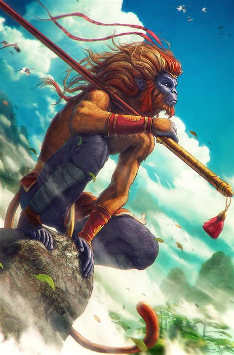 MONKEY KING Sun Wukong on Behance