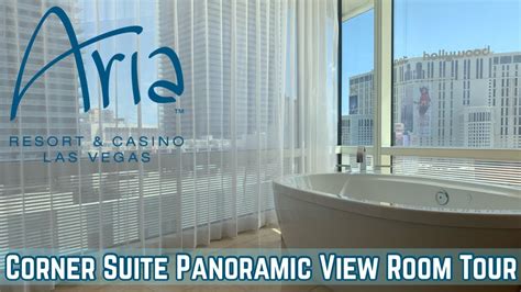 Corner Suite Panoramic View Room Tour | Aria Resort & Casino Las Vegas ...