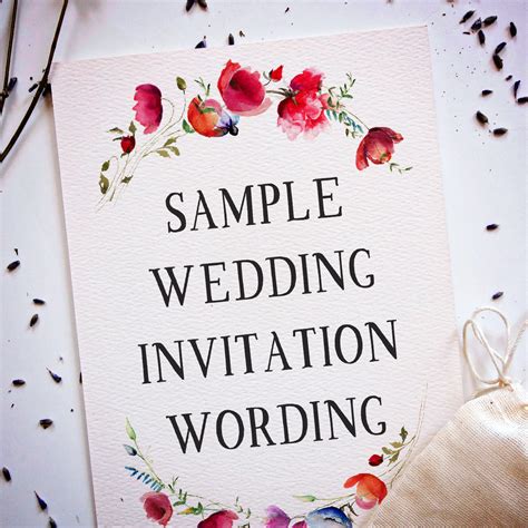 15 Wedding Invitation Wording Samples: From Traditional to Fun