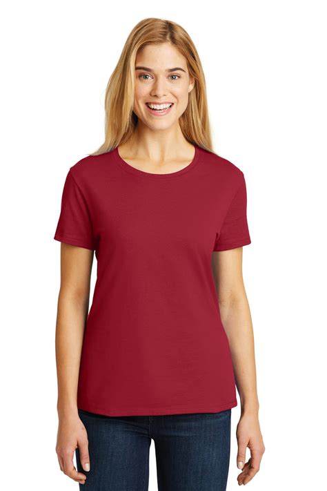 Hanes Ladies Nano-T Cotton T-Shirt - Walmart.com