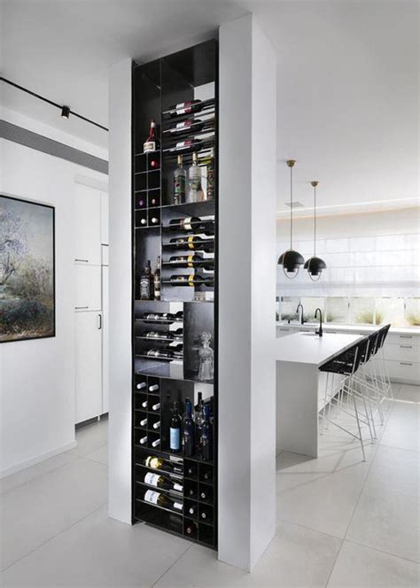 20 Modern Wine Rack Ideas With Luxurious Look | HomeMydesign