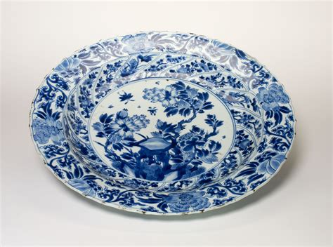 Free Images : dishware, blue and white porcelain, plate, platter ...