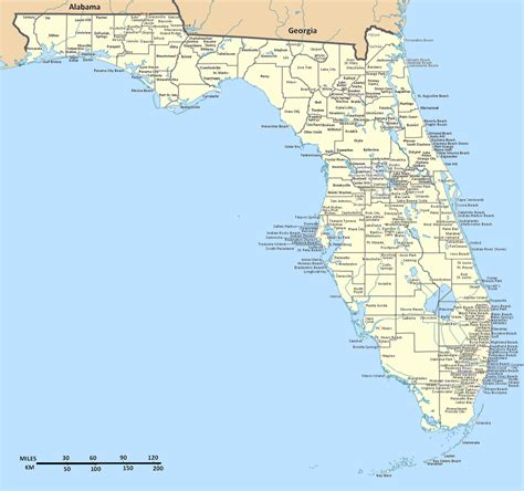 Florida Map 2018: September 2017