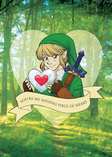 Link Valentine Legend of Zelda Fan Art Original Illustration Print ...