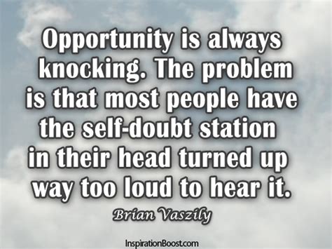 Opportunity is Always Knocking - Inspiration Boost