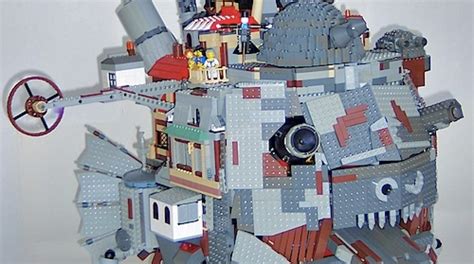 Howl's Moving Castle in Lego | Make: